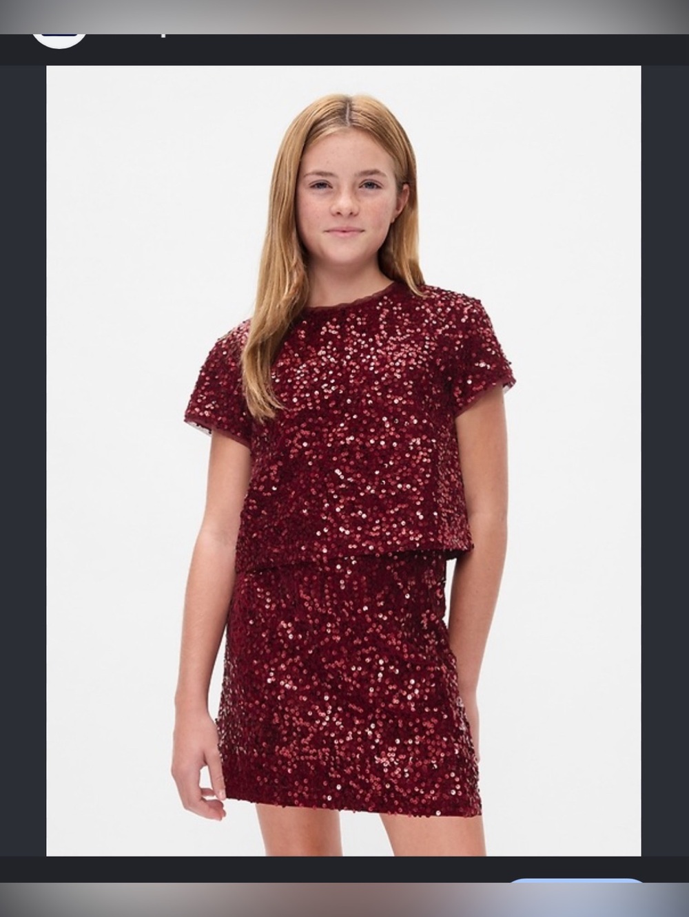 Gap Girls Sequin Set